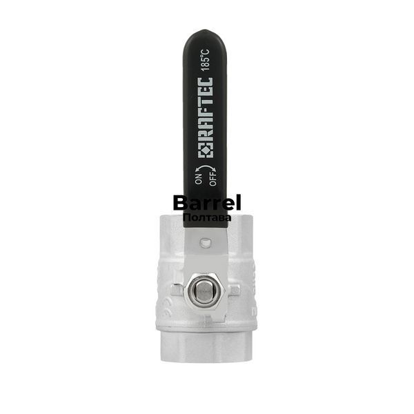 Кран кульовий Raftec BLACK PN20 ВВ 1 1/4" ручка DRH4 43590 фото