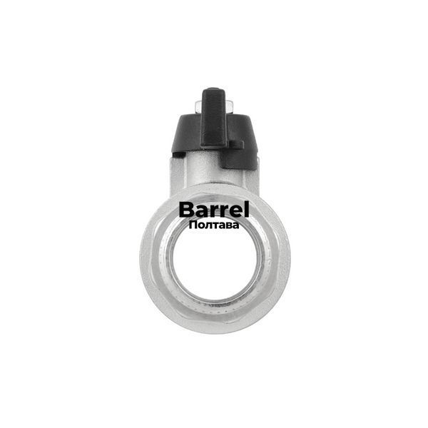 Кран кульовий Raftec BLACK PN40 ЗВ 1" метелик DRB31 51260 фото