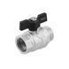 Кран кульовий Raftec BLACK PN40 ЗВ 1" метелик DRB31 51260 фото 3