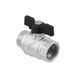 Кран кульовий Raftec BLACK PN40 ЗВ 1" метелик DRB31 51260 фото 4