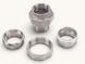 Американка DN32 1 1/4" из нержавеющей стали AISI 304 ВН разборное резьбовое соединение 843 фото 3