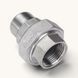 Американка DN32 1 1/4" из нержавеющей стали AISI 304 ВН разборное резьбовое соединение 843 фото 1