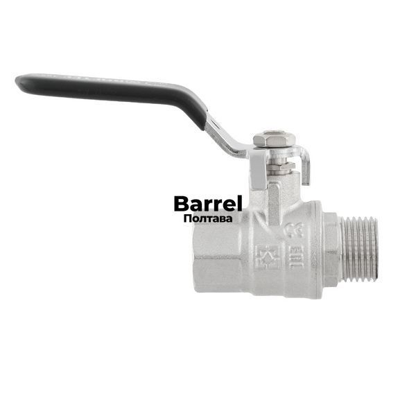 Кран кульовий Raftec BLACK PN40 ЗВ 1/2" ручка DRH11 50402 фото