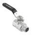 Кран кульовий Raftec BLACK PN40 ЗВ 1/2" ручка DRH11 50402 фото 2