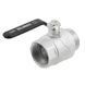 Кран кульовий Raftec BLACK PN40 ЗВ 2" ручка DRH61 43579 фото 3