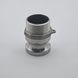 Камлок тип F150 1 1/2&Prime; AISI 316 &ndash; штуцер із зовнішньою різьбою (Camlock) 502552024 фото 1