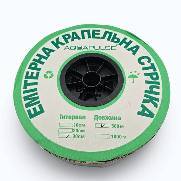 Эмитерная капельная лента шаг 30 см, длина 500 м DT-30/500 фото