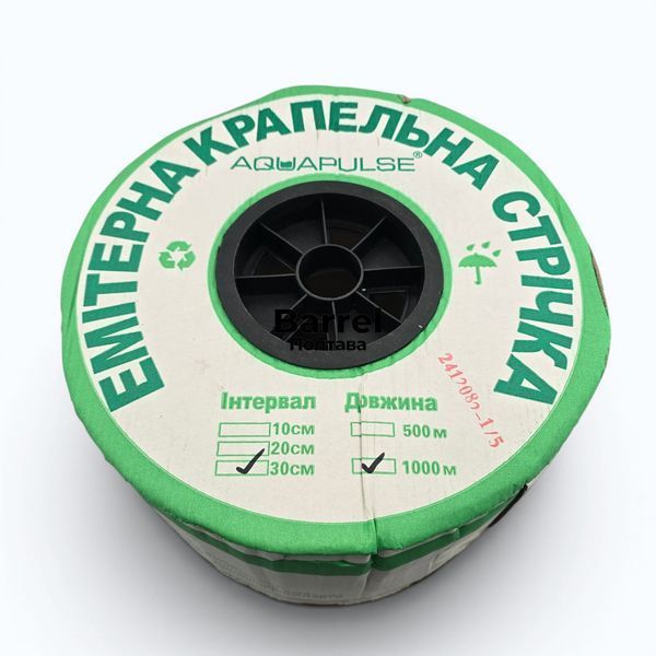 Емітерна крапельна стрічка крок 30 см, довжина 1000 м DT-30/1000 фото