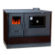 DUVAL ЕК-4020 (Безкоштовна доставка) Дров'яна піч-кухня «євро буржуйка» з духовкою+Подарунок