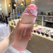 Матовая розовая бутылка 780 мл для спортивного зала 5029 фото 5