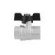 Кран кульовий Rafteс BLACK PN40 ВВ 1/2" метелик 50227 фото 3