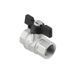 Кран кульовий Rafteс BLACK PN40 ВВ 1/2" метелик 50227 фото 2