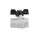 Кран кульовий Rafteс BLACK PN40 ВВ 1/2" метелик 50227 фото 4