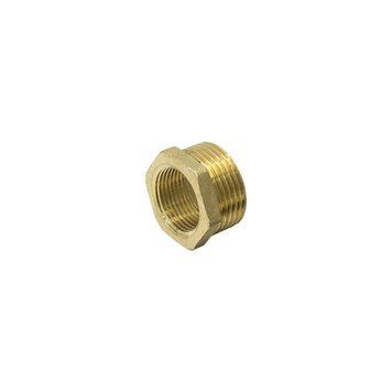 Футорка ЗВ DN20х15, 3/4"х1/2" (150/25) латунь 17076 фото