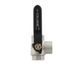 Кран кульовий триходовий Raftec BLACK DN20 13/4" ВВ TDRH02 90004 фото 4