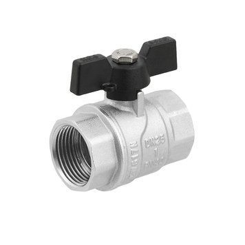 Кран кульовий Raftec BLACK PN40 ВВ 1" ручка DRB3 51389 фото