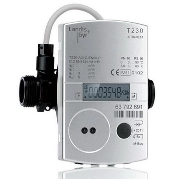 Счетчик тепла Landis+Gyr ULTRAHEAT T230 DN20 Q=1,5 м&sup3;/ч, ультразвуковой 2301520 фото