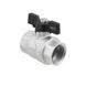 Кран кульовий Raftec BLACK PN40 ВВ 1" ручка DRB3 51389 фото 2