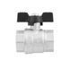 Кран кульовий Raftec BLACK PN40 ВВ 1" ручка DRB3 51389 фото 4