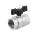 Кран кульовий Raftec BLACK PN40 ВВ 1" ручка DRB3 51389 фото 1