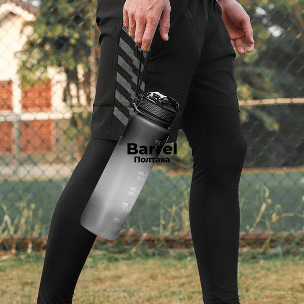 Cпортивна пляшка для води з таймером C-Black 5001 фото