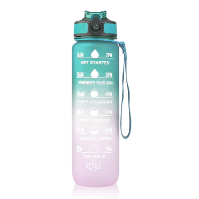 Cпортивна пляшка для води з таймером C-Green 5002 фото