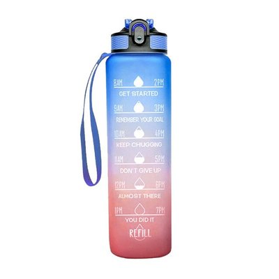 Спортивная бутылка для воды с таймером C-Blue 5006 фото