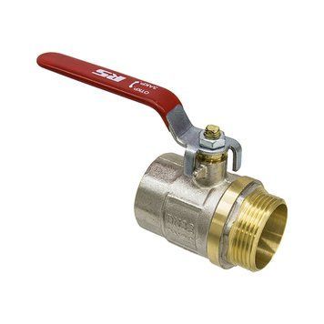 Кран кульовий ЭКО PN20 ЗВ 1 1/4" EKH-41 ручка 27856 фото