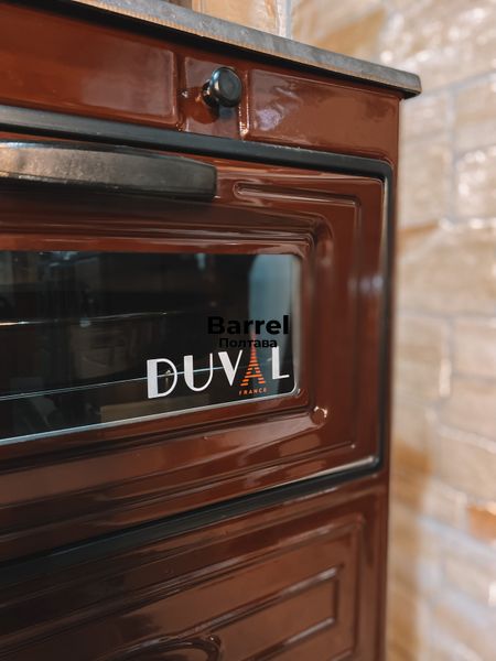 DUVAL EK-4012 (Безкоштовна доставка) Дров'яна піч-кухня «євро буржуйка» з духовкою EK-4012 фото