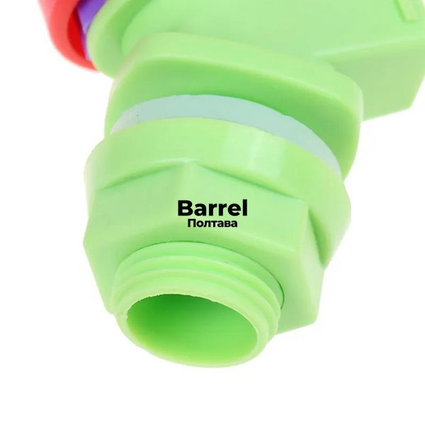 Краник для рукомийника пластиковий 20 мм для умивальника, ємності, каністри Barrel 5056 фото