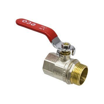 Кран кульовий ЭКО PN20 ЗВ 1" EKH-31 ручка 11926 фото