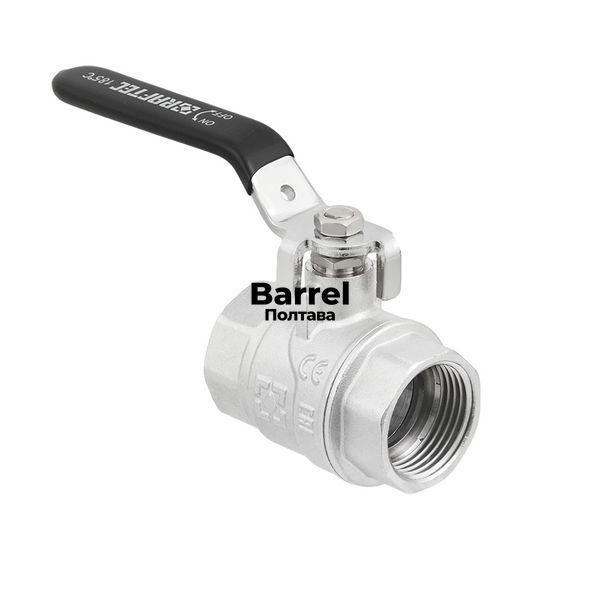 Кран кульовий Raftec BLACK PN40 ВВ 1" ручка DRH3 51390 фото