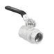 Кран кульовий Raftec BLACK PN40 ВВ 1" ручка DRH3 51390 фото 2