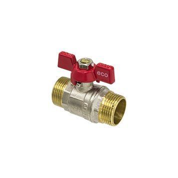 Кран кульовий ЭКО PN20 ЗЗ 3/4" EKB-222 метелик 45760 фото