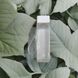Бутылка для воды 500 мл пластиковая квадратная белая