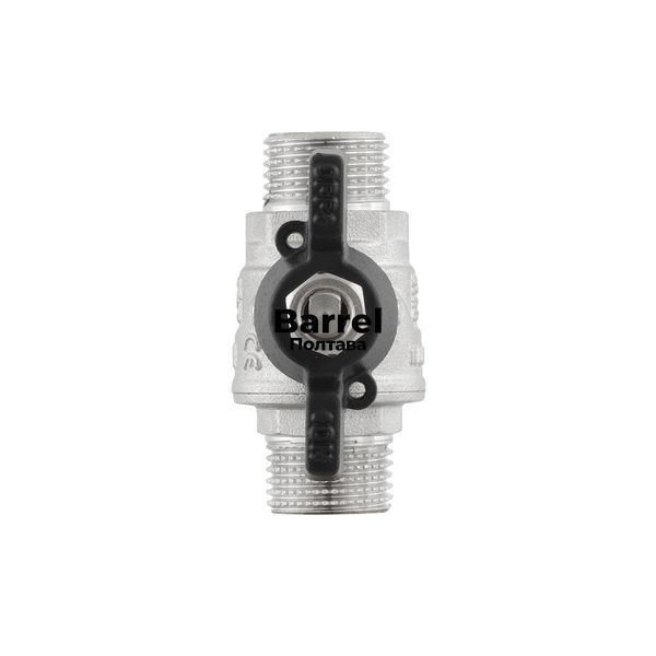 Кран кульовий Raftec BLACK DN15 ЗЗ 1/2&rsquo;&rsquo; метелик DRB1111 67749 фото