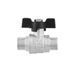 Кран кульовий Raftec BLACK DN15 ЗЗ 1/2&rsquo;&rsquo; метелик DRB1111 67749 фото 4