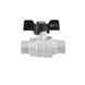 Кран кульовий Raftec BLACK DN15 ЗЗ 1/2&rsquo;&rsquo; метелик DRB1111 67749 фото 3