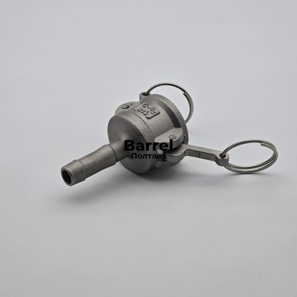 Камлок тип C050 1/2&Prime; AISI 316 &ndash; муфта з хвостовиком &laquo;ялинка&raquo; &Oslash;13 мм (Camlock) 502222008 фото