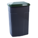 Бак сміттєвий 90л (т.сірий/зелений) Алеана 110104008 фото