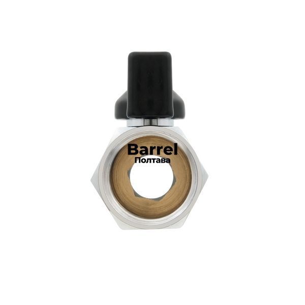 Кран кульовий Raftec BLACK PN10 ВВ 1/2" mini RVHSF01 89755 фото