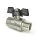 _Кран шаровой ЗР-ВР 1/2" RAFTEC BLACK DRB11 DRB11 фото 1