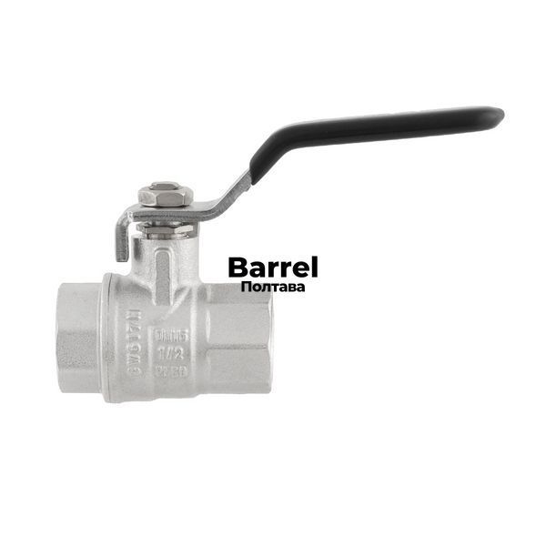 Кран кульовий Raftec BLACK PN40 ВВ 1/2" ручка DRH1 50620 фото