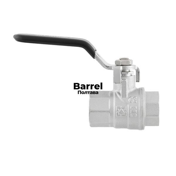 Кран кульовий Raftec BLACK PN40 ВВ 1/2" ручка DRH1 50620 фото