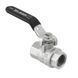 Кран кульовий Raftec BLACK PN40 ВВ 1/2" ручка DRH1 50620 фото 2