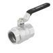 Кран кульовий Raftec BLACK PN20 ВВ 1 1/2" ручка DRH5 43591 фото 1
