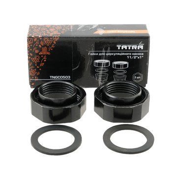 Гайки для насоса Tatra-line 1 1/2"x1"(комплект 2 шт) 89966 фото