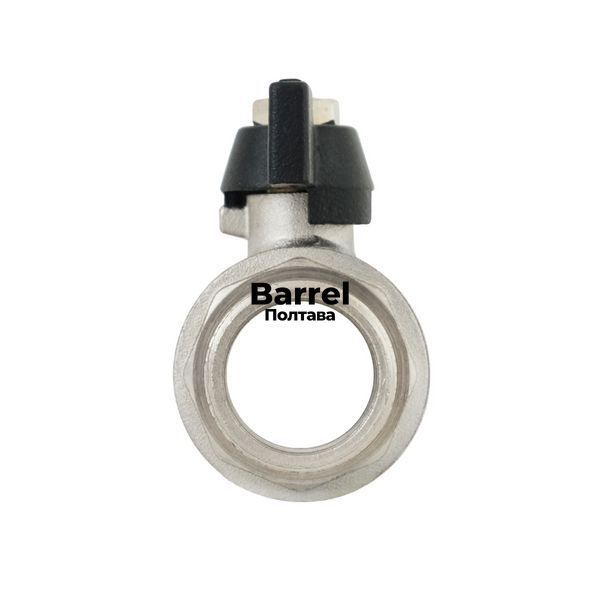 Кран кульовий Raftec BLACK PN40 ВВ 3/4" метелик DRB2 50809 фото