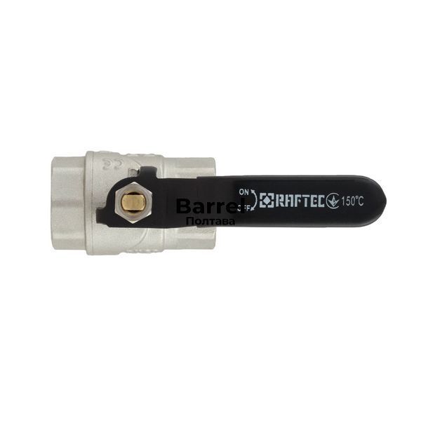Кран кульовий Raftec BLACK PN40 ВВ 3/4" ручка DRH2 50929 фото