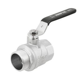 Кран кульовий Raftec BLACK PN40 ЗВ 1 1/2" ручка DRH51 55431 фото